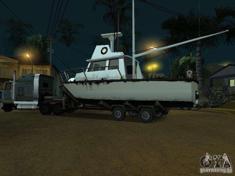 Reboque de barcos para GTA San Andreas