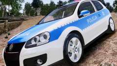 Volkswagen Golf V Polish Police para GTA 4