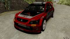 Mitsubishi Lancer Evolution VIII WRC para GTA San Andreas