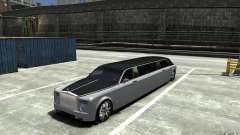 Rolls-Royce Phantom Sapphire Limousine v.1.2 para GTA 4