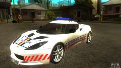 Lotus Evora S Romanian Police Car para GTA San Andreas