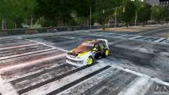 Subaru Impreza WRX STI Rallycross Monster Energy para GTA 4