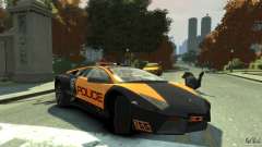 Lamborghini Reventon Police Hot Pursuit para GTA 4