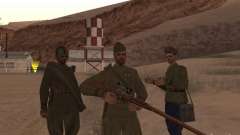 Pele de soldado soviético de II Guerra Mundial para GTA San Andreas