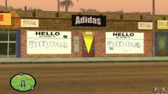 Loja ADIDAS para GTA San Andreas