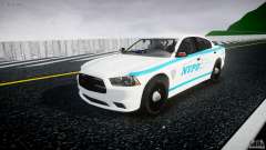 Dodge Charger NYPD 2012 [ELS] para GTA 4