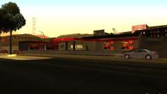 A garagem da Ferrari em Dorothy para GTA San Andreas