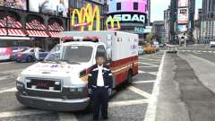 GMC C4500 Ambulance [ELS] para GTA 4