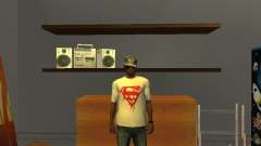 T-shirt do Super-homem para GTA San Andreas