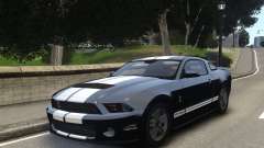Ford Shelby GT500 2010 WIP para GTA 4