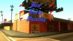 New Garage Painting para GTA San Andreas