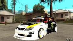 Subaru Impreza 2009 (Ken Block) para GTA San Andreas