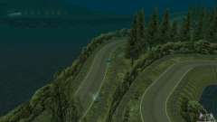 A rota do rali para GTA San Andreas