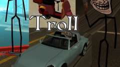 TrollFace skin para GTA San Andreas