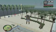 Praia do paraíso para GTA San Andreas