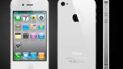 IPhone 4G branco para GTA San Andreas