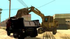 Máquina escavadora para GTA San Andreas