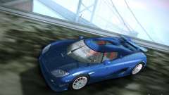Turquesa Koenigsegg CCXR Edition para GTA San Andreas