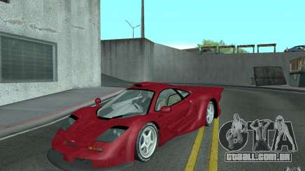 Mclaren F1 GT (v1.0.0) para GTA San Andreas