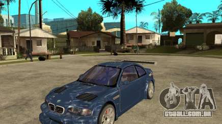 BMW M3 GTR de Need for Speed Most Wanted para GTA San Andreas