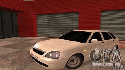 Lada 2170 Priora white para GTA San Andreas