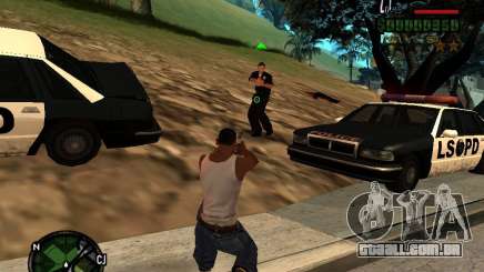 HUD e fonte v 1.0 para GTA San Andreas