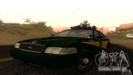 Ford Crown Victoria Indiana Police para GTA San Andreas