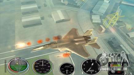 Rápido lançamento de foguete a Hydra e Hunter para GTA San Andreas