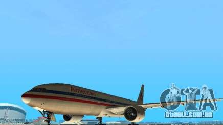Boeing 777-200 American Airlines para GTA San Andreas