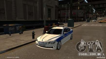 BMW 550i Azeri Police YPX para GTA 4