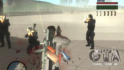 Variedade de armas na Swat para GTA San Andreas