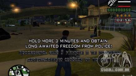 Ganhou liberdade de polícia 1.0 para GTA San Andreas