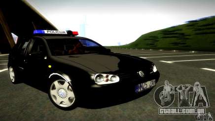 Volkswagen Golf Police para GTA San Andreas