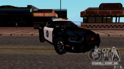 Ford Shelby Mustang GT500 Civilians Cop Cars para GTA San Andreas