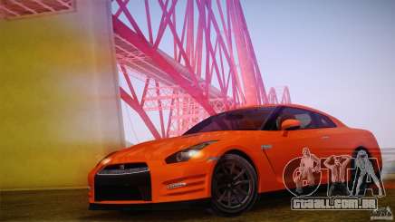 Nissan GTR R35 Tunable v2 para GTA San Andreas