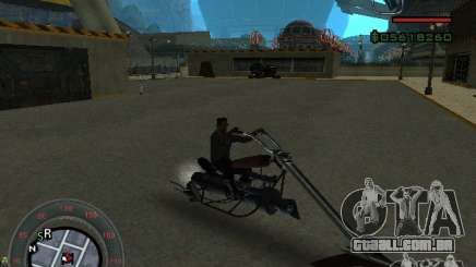 Moto de motociclista da cidade alienígena para GTA San Andreas