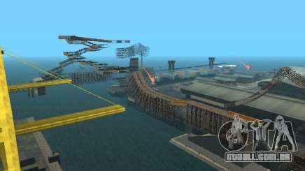 Huge MonsterTruck Track para GTA San Andreas