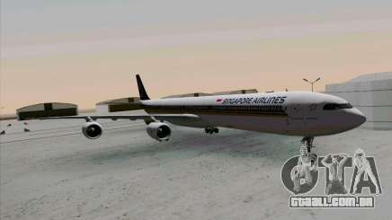 Airbus A-340-600 Singapore para GTA San Andreas