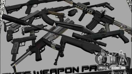 New Weapons Pack para GTA San Andreas