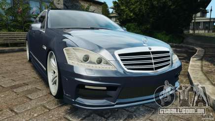 Mercedes-Benz S W221 Wald Black Bison Edition para GTA 4