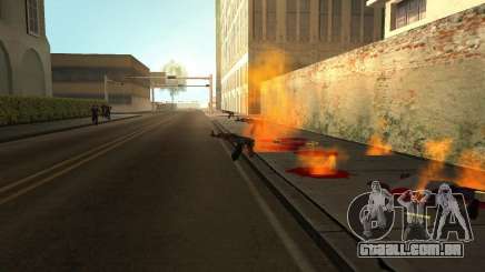 Armas nacional-versão 1.5 para GTA San Andreas