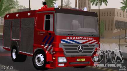 Mercedes-Benz Actros Fire Truck para GTA San Andreas
