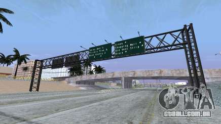 Estrada sinais v 1.2 para GTA San Andreas