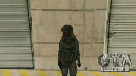 Pele do soldado de CODMW 2 para GTA San Andreas