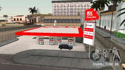 Posto de gasolina Lukoil para GTA San Andreas