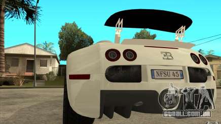 Spoiler para a Bugatti Veyron Final para GTA San Andreas