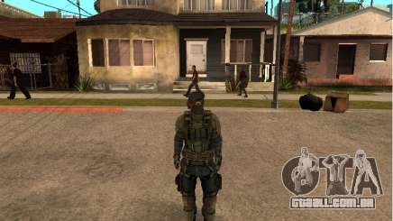 O engenheiro do exército de pele para GTA San Andreas