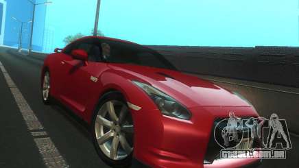 Nissan GTR R35 Spec-V 2010 Stock Wheels para GTA San Andreas