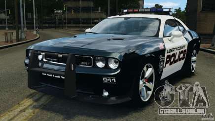 Dodge Challenger SRT8 392 2012 Police [ELS][EPM] para GTA 4