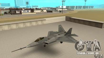 YF-22 Grey para GTA San Andreas